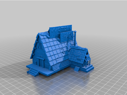 mistery shack couch back dvdtsb 3d print model - Mito3D