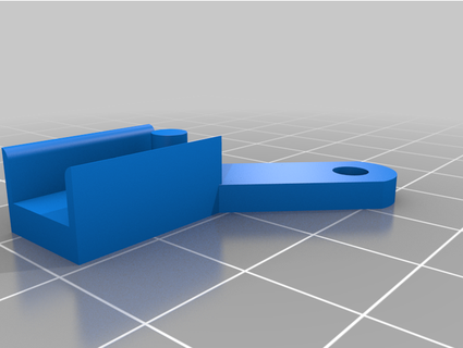 anycubic vyper filament sensor 45 degree bracket petescw 3d print model - Mito3D