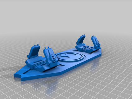 lightsaber stand wickedsin 3d print model - Mito3D