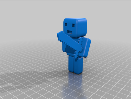 Mensch mit kılıç oyuncu 3d print model - Mito3D