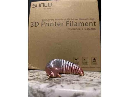 articulated slug better z-clearance liquidondiscord 3d print model - Mito3D