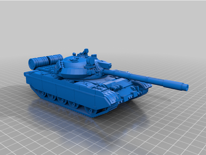 tanque t 55am calma 3d print model - Mito3D