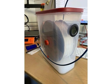 sirvienta seco caja dromano 3d print model - Mito3D