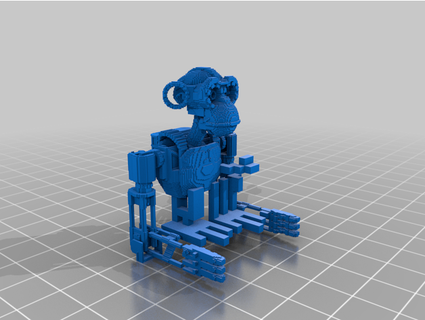 robo maymun chris2y 3d print model - Mito3D