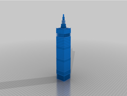 al asmach Turm doha 3d print model - Mito3D