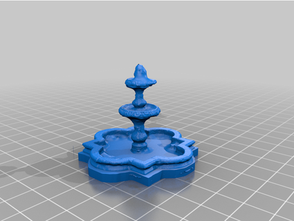 handcarved mexican fountain ukesman 3d print model - Mito3D