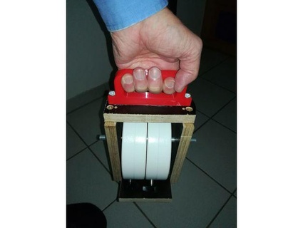 grip handle griff energiebrand 3d print model - Mito3D