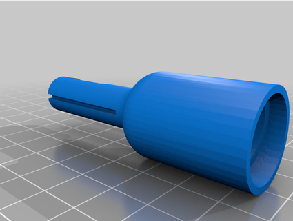 swiffer duster adapter ggglitch 3d print model - Mito3D
