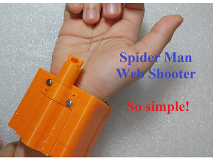 araña hombre web tirador niño hungnguyen87 3d print model - Mito3D