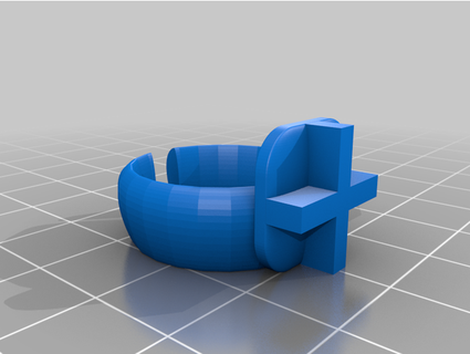 tailer ring buterbroder 3d print model - Mito3D