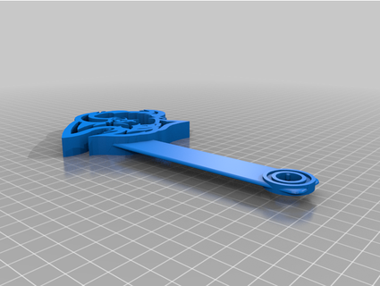 buffle sabres boites lettres drapeau microrail conception studio 3d print model - Mito3D