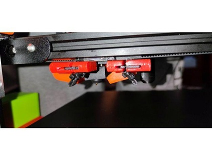 inserts transmission belts ender 3 creality rail kit fiodorek89 3d print model - Mito3D