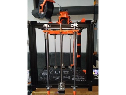 ender 5 32bit bltouch touch screen super silent & two z-axis michaw 3d print model - Mito3D