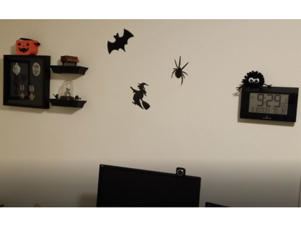 halloween window & wall clings geeknfreakdotcom  3d print model - Mito3D