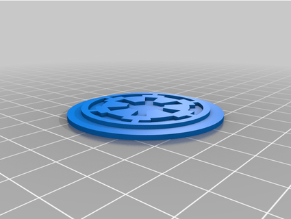 llavero logo imperiale ingisrael 3d print model - Mito3D