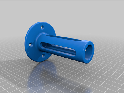 roll holder label stock ictvs 3d print model - Mito3D