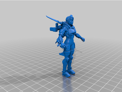 valkyrie game madel altf4cosplay 3d print model - Mito3D