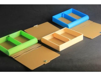 living hinge box yehiajammoul 3d print model - Mito3D