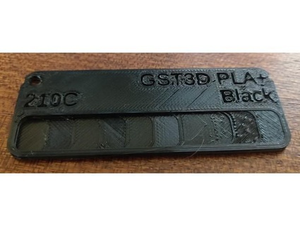 customizable filament swatches gst3d pla+ colors yangorang 3d print model - Mito3D