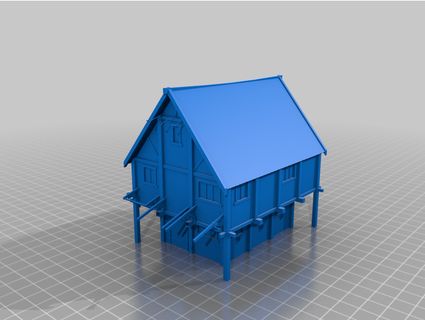 espalhar fantasia edifícios terreno jimjimjimmyjim 3d print model - Mito3D