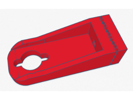 animal rápido fechadura barro tigela suporte caramba ei 3d print model - Mito3D