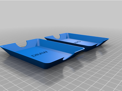 card deck holder 4dprinter1 3d print model - Mito3D