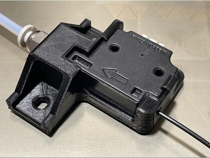 Bowden Tube Halter Unterstützung Filament Sensor Direkte Extruder alexgsofnz 3d print model - Mito3D
