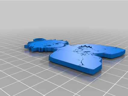avcı killua anahtarlık destined2be2014 3d print model - Mito3D