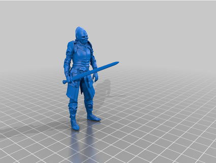 death knight - dnd jimjimjimmyjim 3d print model - Mito3D