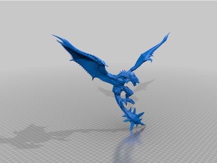 maça rabo Drake dnd jimjimjimmyjim 3d print model - Mito3D