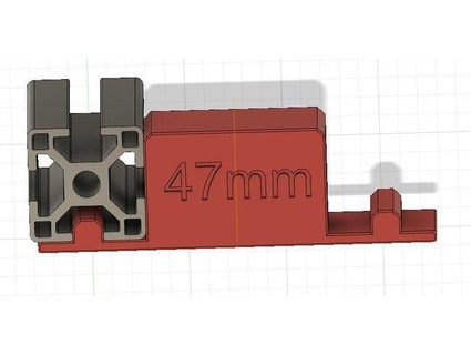 rata plataforma v core 3 47mm plantilla holandés 3d print model - Mito3D
