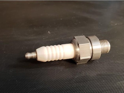 model spark plug prop angrysquirrel 3d print model - Mito3D