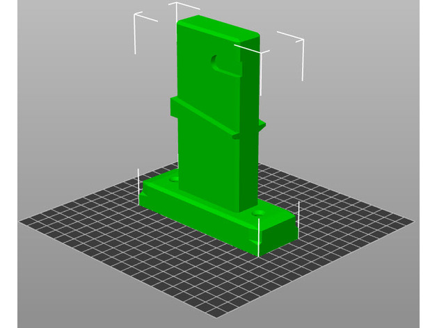 ar15 mur monter kb2tqu 3D print model - Mito3D