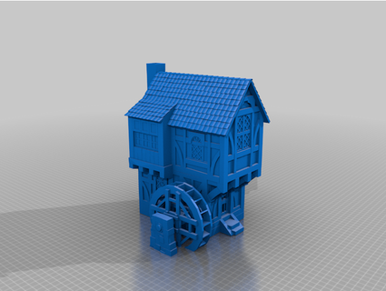 wheel house - undamaged terrain jimjimjimmyjim 3d print model - Mito3D