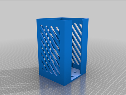 petri dish rack square 9 x 90 mm jonorig 3d print model - Mito3D