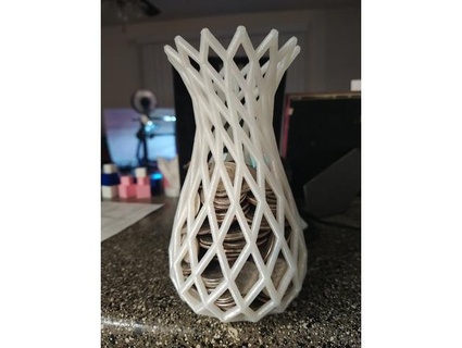 openscad bezier vaso halo2freeek 3d print model - Mito3D