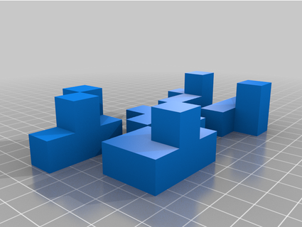 puzzle cube taurionb 3d print model - Mito3D