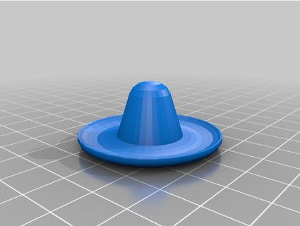 sombrero mexicain clicgenieros 3d print model - Mito3D