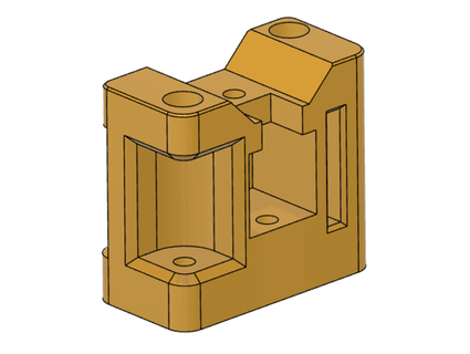 gold series rat rig v-core 30 xy joiners clamping mod mfbs 3d print model - Mito3D