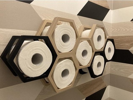 toilet paper holder - 100 printed kurdt62 3d print model - Mito3D