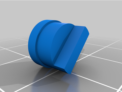 volume knob white caps potentiometer guigro 3d print model - Mito3D