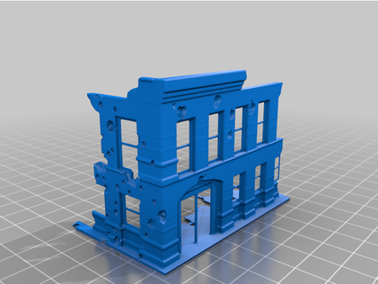company heroes collapsed building dejawho 3d print model - Mito3D