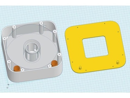 piazza filamento asciutto scatola semplificato alecreator 3d print model - Mito3D