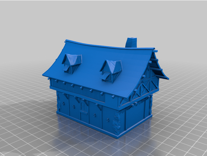 heroico escala medieval edificios tugurio 2 terreno jimjimjimmyjim 3d print model - Mito3D