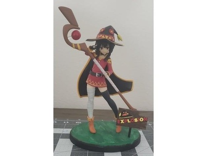 mégumin pop parade base kylerm23 3d print model - Mito3D