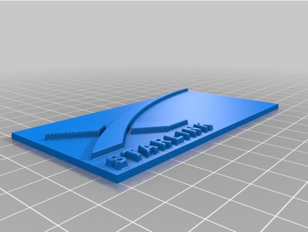 starlink logo ok2vr 3D print model - Mito3D