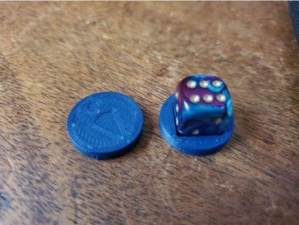 spirit island dice holder player token defend tracker kraegar 3d print model - Mito3D