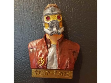 star lord buste aimant superdue22 3d print model - Mito3D