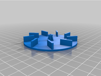 silvercrest lidl popcorn maker impeller fan axlpr 3d print model - Mito3D