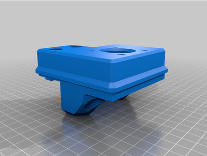 azul Series flangeado rígido motor gaiolas selado chão cortar modelos rato equipamento v core 3 mfbs 3d print model - Mito3D